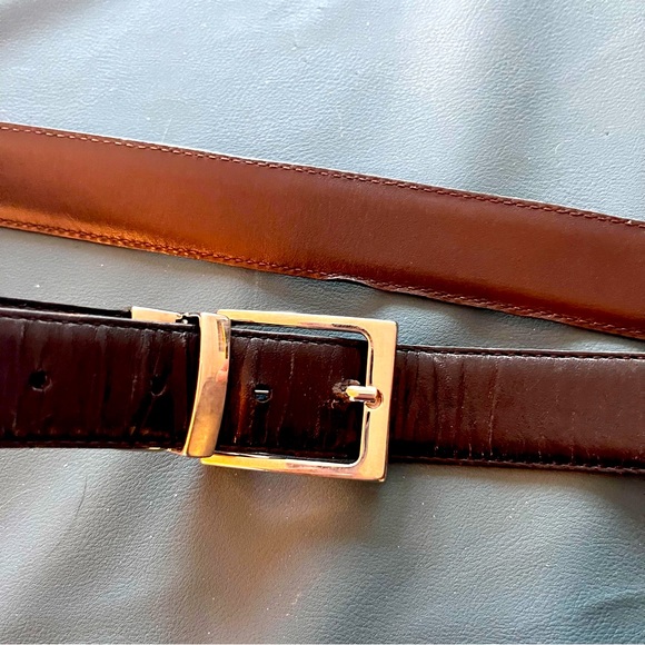 Brooks Brothers Accessories - Brooks Brothers Reversible Leather Belt Women’s 44” length